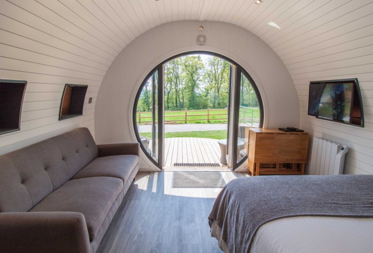 Family Glamping Pods in Pickering